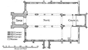 A plan of a church